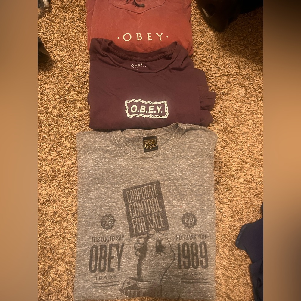 5 item OBEY bundle